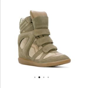 Isabel Marant Bekett High Top Sneakers